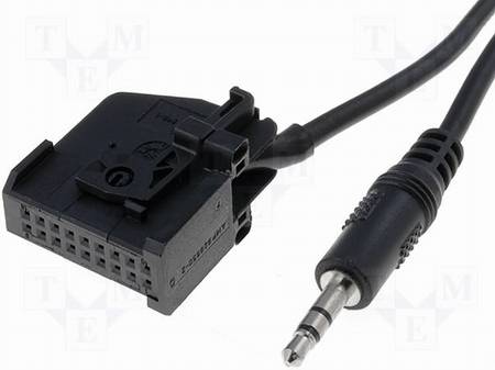 Линейный вход/выход автомагнитолы connector for AUDI to 3.5mm