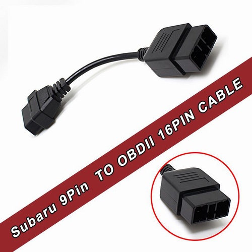 OBD-II переходник OBD-II 16 pin to Subaru 9 pin